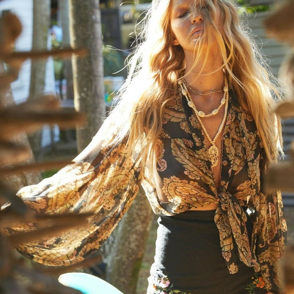 NEW Chasing Unicorns Till the Morning Comes Blouse